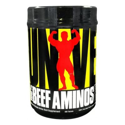 100% Beef Aminos - Universal Nutrition 200 tab. bez príchute