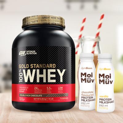 100 Whey Gold Standard 2270 g biela čokoláda