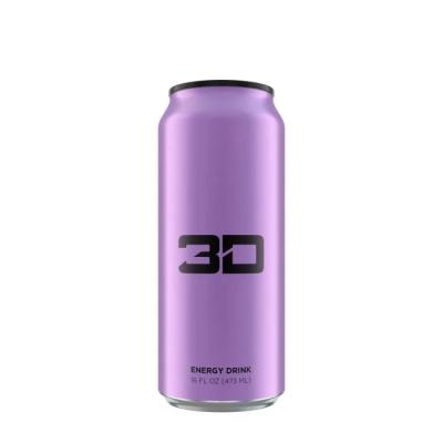 3D Energy Drink 12 x 473 ml candy punch