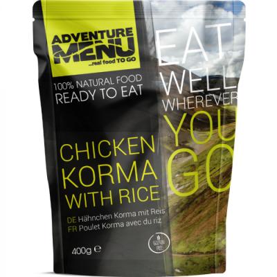 Adventure Menu Kurča Korma s ryžou 400 g