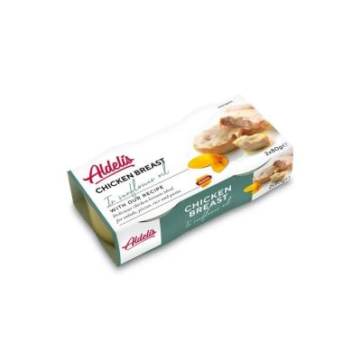 Aldelis Kuracie prsia v slnečnicovom oleji 2x80 g