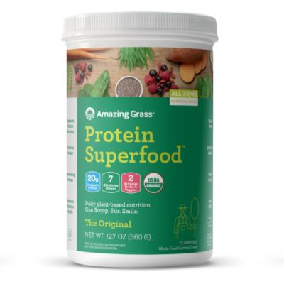 Amazing Grass Protein Superfood 360 g sladká čokoláda