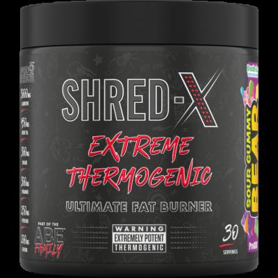 Applied Nutrition Spaľovač tukov Shred X Thermogenic Powder 300 g kyslé gumené medvedíky