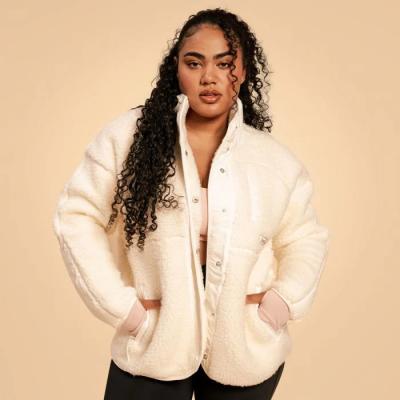 BeastBink Dámska bunda Bliss Ivory  XXLXXL