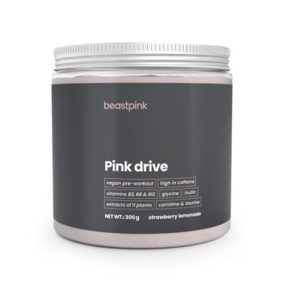 BeastPink Pink Drive 300 g jahodová limonáda