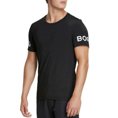 BJÖRN BORG Pánske Tričko Borg Tee Black Beauty  M