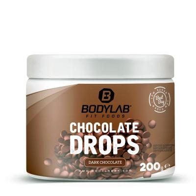 Bodylab24 Dark Chocolate Drops 200 g