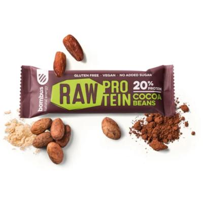 BOMBUS RAW PROTEIN 20 % 20 x 50 g arašidové maslo