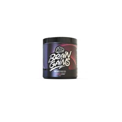 BrainGains SWITCH ON Black Edition 300 g jahoda kiwi