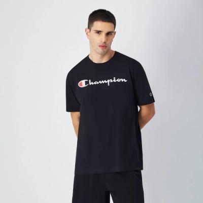 Champion Tričko Big Logo Jersey Black LL