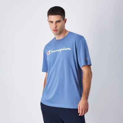 Champion Tričko Big Logo Jersey Blue  MM