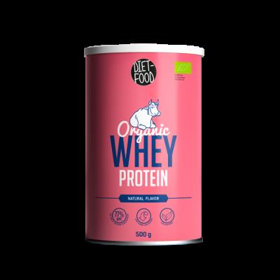 Diet Food Organic Whey Protein 500 g prírodná chuť