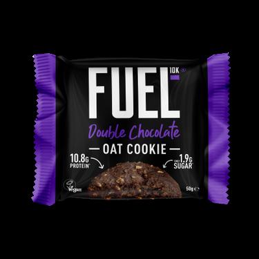 FUEL10K Oat Cookie 50 g jahoda biela čokoláda