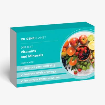 GenePlanet DNA Test Vitamins and Minerals