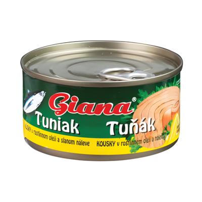 Giana Tuniak v rastlinnom oleji a slanom náleve 185 g