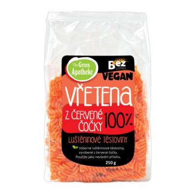 Green Apotheke 100% Vretená z červenej šošovice 12 x 250 g