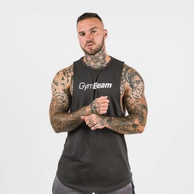 Gym Beam Tielko Cut Off Grey  L