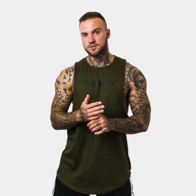 Gym Beam Tielko Cut Off Military Green  LL