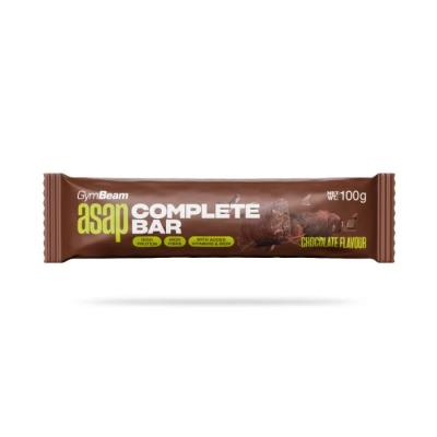 GymBeam ASAP Complete Bar 24 x 100 g čokoláda