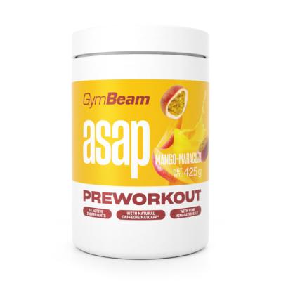 GymBeam ASAP Pre-Workout 425 g pomaranč