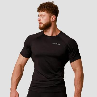 GymBeam Bežecké tričko Pulse Black  XXLXXL