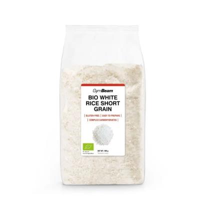 GymBeam BIO Biela Guľatozrnná ryža 500 g