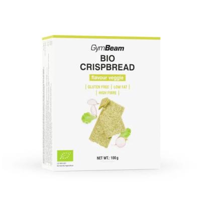 GymBeam BIO Knäckebrot 100 g zeleninový mix