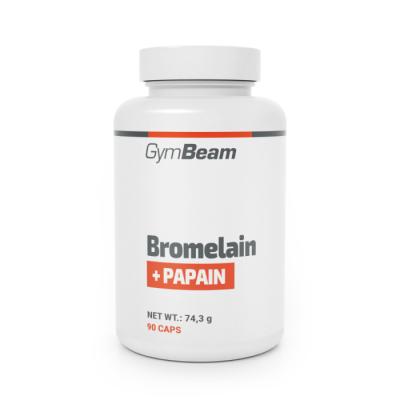 GymBeam Bromelain Papain 20 x 2,8 g bez príchute