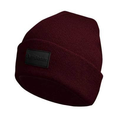 GymBeam Čiapka Polar Beanie Burgundy  universaluni