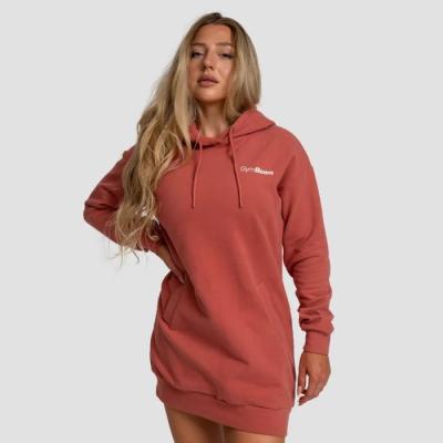 GymBeam Dámska longline mikina Limitless Cinnamon LL