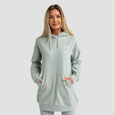 GymBeam Dámska Longline mikina Limitless Eucalypt XXLXXL