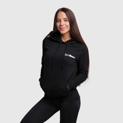 GymBeam Dámska mikina PRO Hoodie Black  M