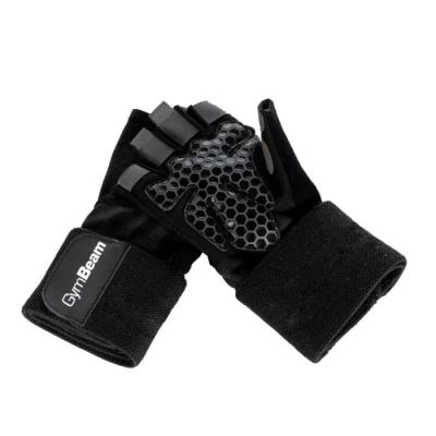 GymBeam Dámske fitness rukavice Guard Black  XS