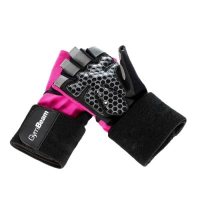 GymBeam Dámske fitness rukavice Guard Pink  L