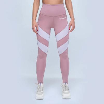 GymBeam Dámske legíny Fave Dusty Rose L