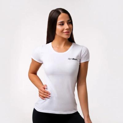 GymBeam Dámske tričko Basic White  M