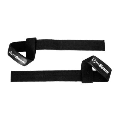 GymBeam Essential Lifting Straps Black  uni