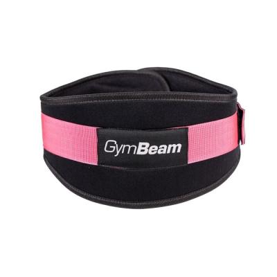 GymBeam Fitness neoprenový opasok LIFT Black & Pink L