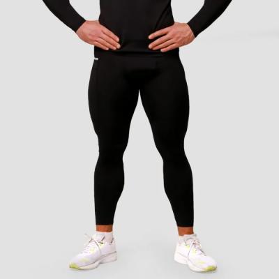GymBeam Kompresné legíny Mid Black  M