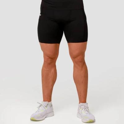 GymBeam Kompresné šortky Mid Black M