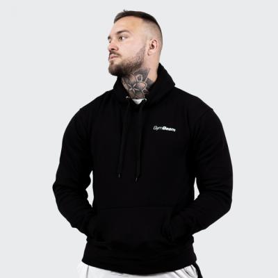 GymBeam Mikina Athlete Black White  S