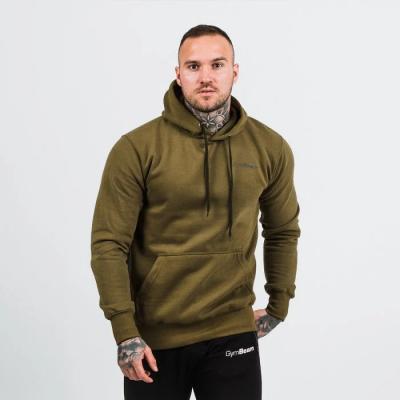 GymBeam Mikina Athlete Military Green Black  M