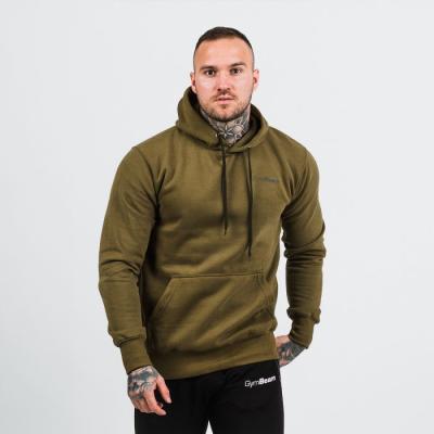 GymBeam Mikina Athlete Military Green Black  S