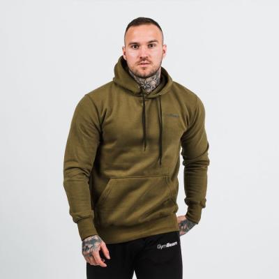 GymBeam Mikina Athlete Military Green Black XL