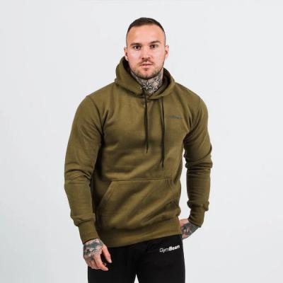 GymBeam Mikina Athlete Military Green Black XXL