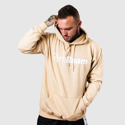 GymBeam Mikina PRO Hoodie Sand XL