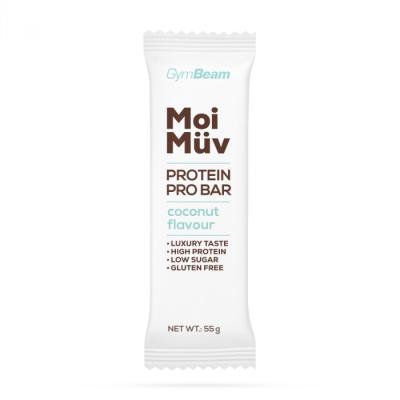 GymBeam MoiMüv Protein Pro Bar 12 x 55 g kokos