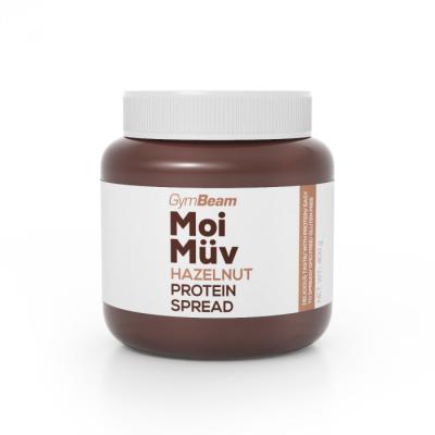 GymBeam MoiMüv Protein Spread 400 g lieskový orech