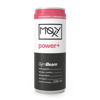 GymBeam MOXY power+ Energy Drink 330 ml lesné ovocie