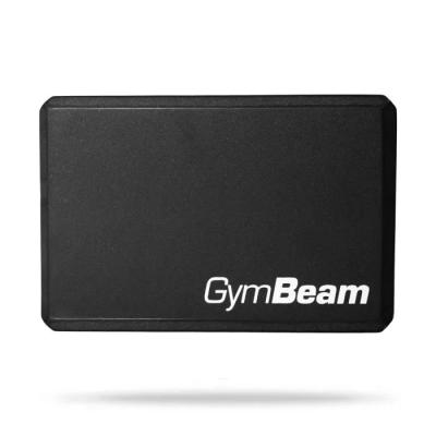 GymBeam Penová kocka na jogu Black